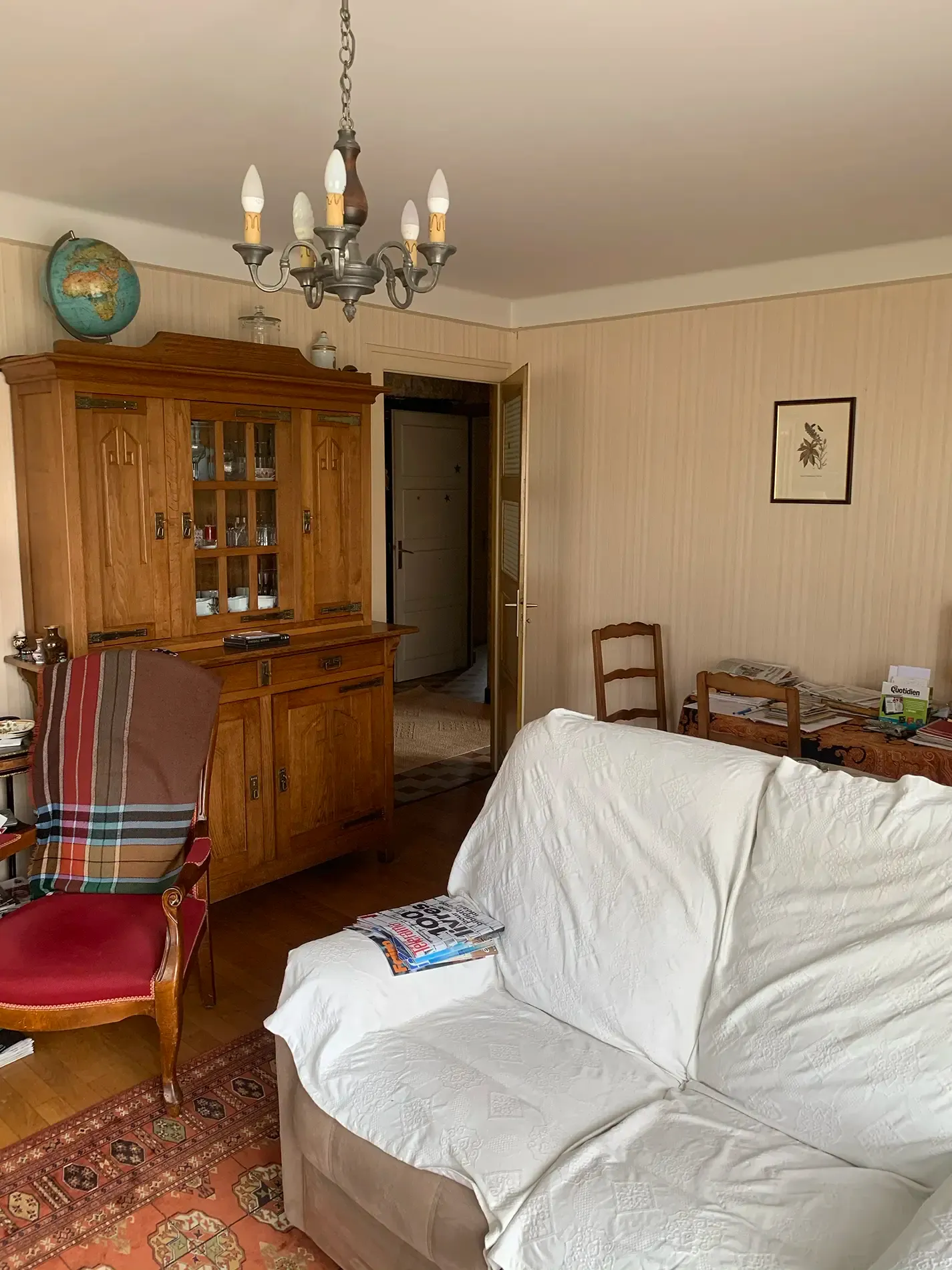 Salon avant travaux
